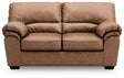 WillowBend Caramel Loveseat by Ashley at Eve Furniture