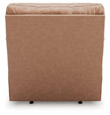 WillowBend Caramel Manual Recliner by Ashley at Eve Furniture