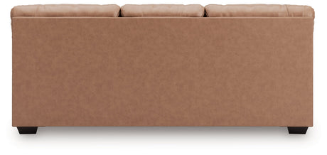 WillowBend Caramel Sofa and Loveseat by Ashley at Eve Furniture
