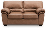 WillowBend Caramel Sofa and Loveseat by Ashley at Eve Furniture