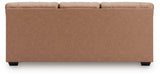 WillowBend Caramel Sofa and Loveseat by Ashley at Eve Furniture