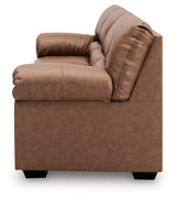 WillowBend Caramel Sofa and Loveseat by Ashley at Eve Furniture