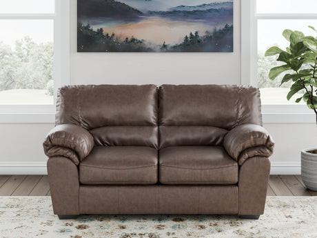 WillowBend Umber Loveseat by Ashley at Eve Furniture