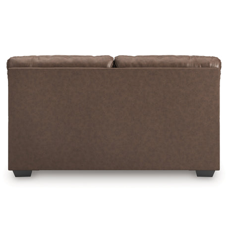 WillowBend Umber Loveseat by Ashley at Eve Furniture