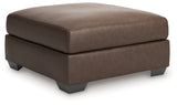 WillowBend Umber Oversized Accent Ottoman by Ashley at Eve Furniture