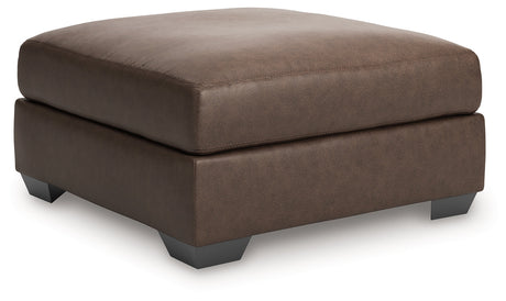 WillowBend Umber Oversized Accent Ottoman by Ashley at Eve Furniture