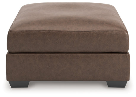 WillowBend Umber Oversized Accent Ottoman by Ashley at Eve Furniture