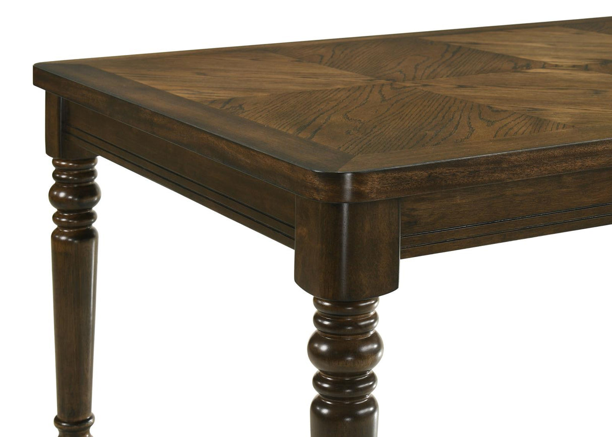 Willowbrook Rectangular Wood Dining Table Chestnut