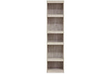 Willowton Whitewash 4-Piece Entertainment Center with Electric Fireplace by Ashley at Eve Furniture