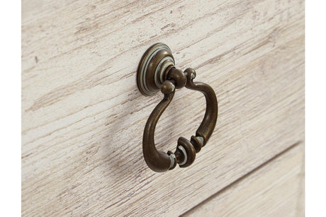 Willowton Whitewash 4-Piece Entertainment Center with Electric Fireplace by Ashley at Eve Furniture