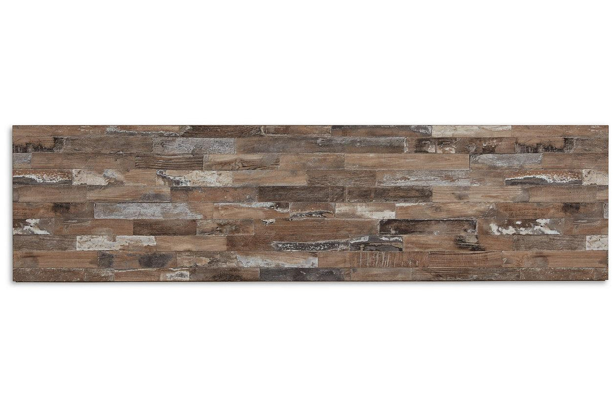 Willowton Whitewash 4-Piece Entertainment Center with Electric Fireplace by Ashley at Eve Furniture