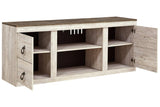 Willowton Whitewash 60" TV Stand by Ashley at Eve Furniture