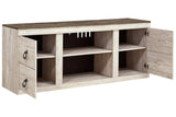 Willowton Whitewash 60" TV Stand by Ashley at Eve Furniture