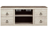 Willowton Whitewash 60" TV Stand by Ashley at Eve Furniture