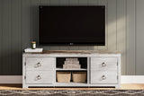 Willowton Whitewash 72" TV Stand