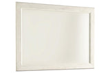 Willowton Whitewash Bedroom Mirror (Mirror Only) by Ashley at Eve Furniture