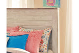 Willowton Whitewash Full Panel Bed by Ashley at Eve Furniture