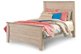 Willowton Whitewash Full Panel Bed by Ashley at Eve Furniture