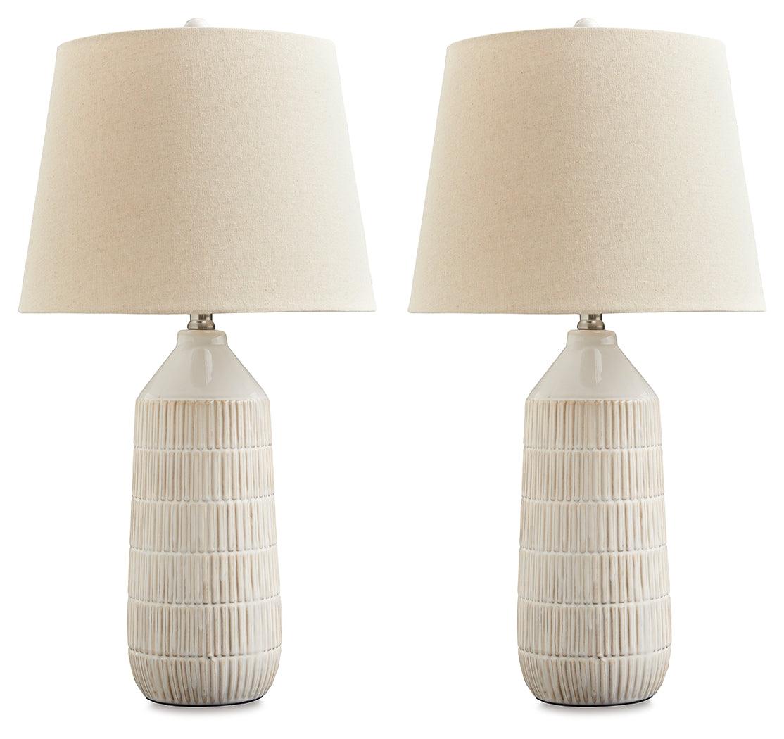Willport Off White Table Lamp by Ashley at Eve Furniture