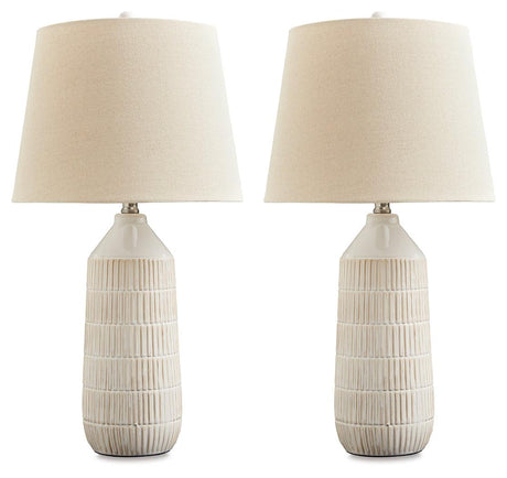 Willport Off White Table Lamp by Ashley at Eve Furniture