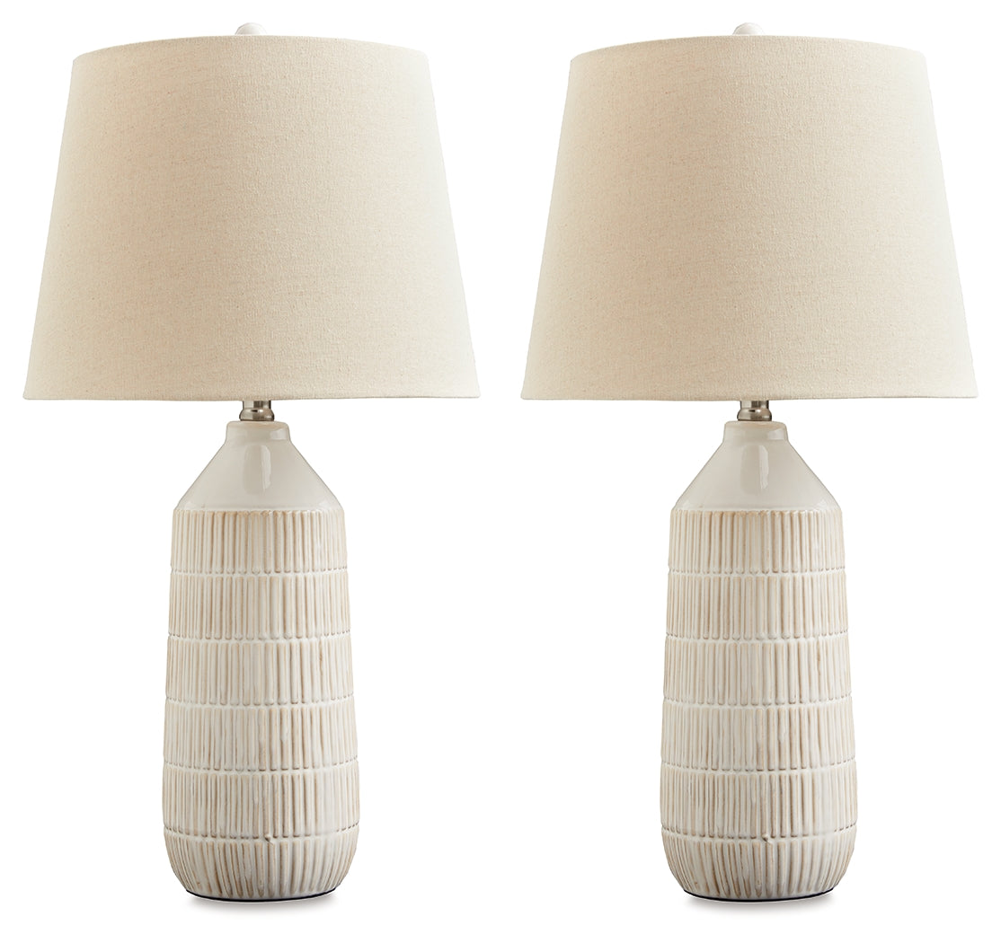 Willport Off White Table Lamp