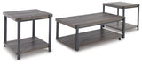 Wilmaden Gray/Black Table