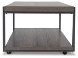 Wilmaden Gray/Black Table