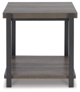 Wilmaden Gray/Black Table by Ashley at Eve Furniture