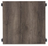 Wilmaden Gray/Black Table by Ashley at Eve Furniture