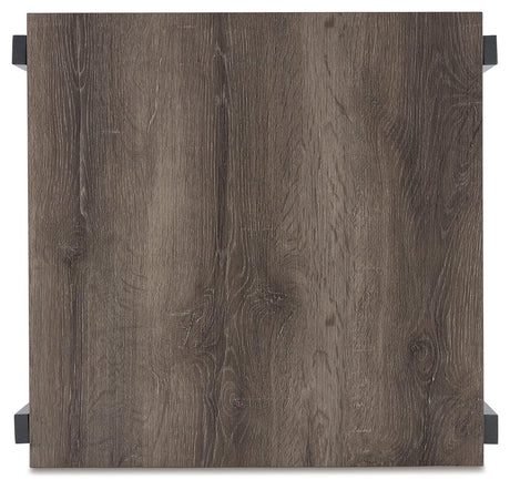 Wilmaden Gray/Black Table by Ashley at Eve Furniture