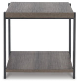 Wilmaden Gray/Black Table by Ashley at Eve Furniture
