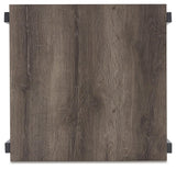 Wilmaden Gray/Black Table by Ashley at Eve Furniture