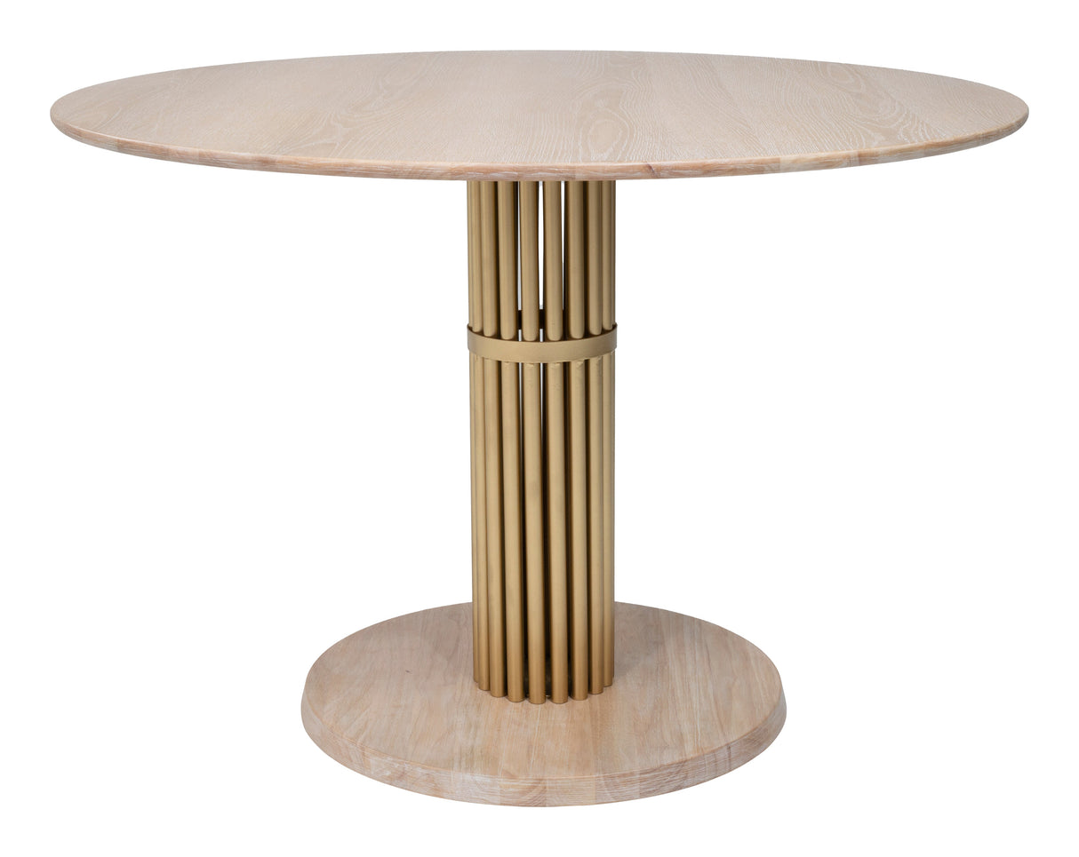 Wilou Natural Dining Table by Zuomod at Eve Furniture