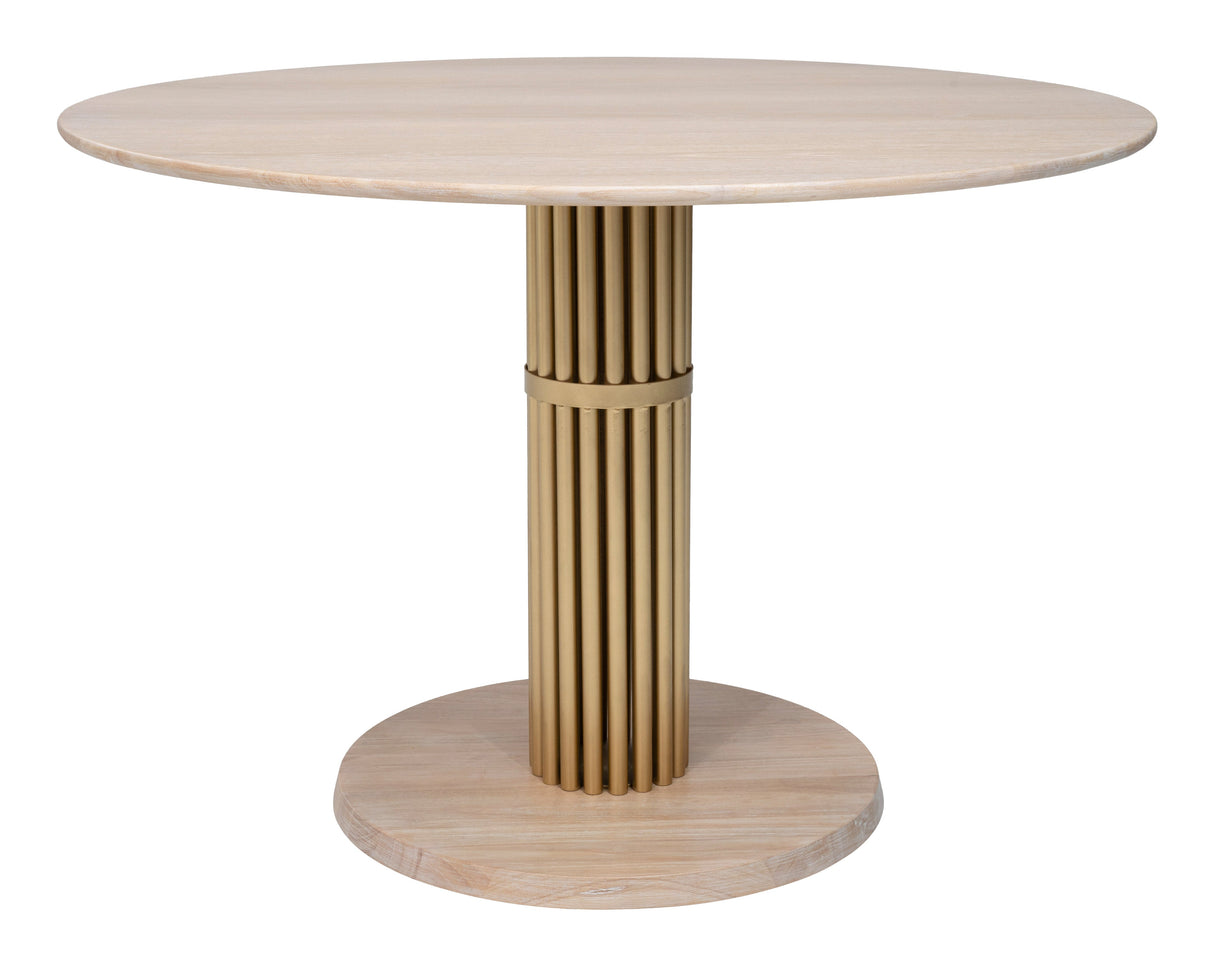 Wilou Natural Dining Table by Zuomod at Eve Furniture