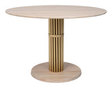 Wilou Natural Dining Table by Zuomod at Eve Furniture
