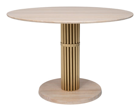 Wilou Natural Dining Table by Zuomod at Eve Furniture