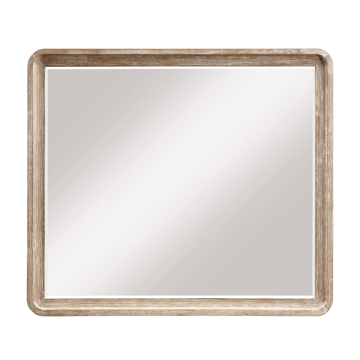 Wilshire Natural Bedroom Mirror (Mirror Only) by Homelegance at Eve Furniture