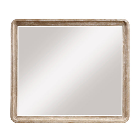 Wilshire Natural Bedroom Mirror (Mirror Only) by Homelegance at Eve Furniture