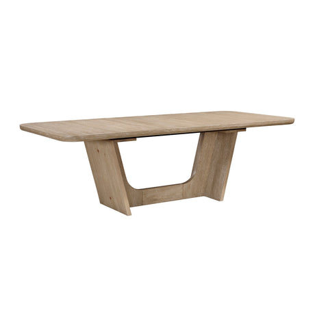 Wilshire Natural Dining Table by Homelegance at Eve Furniture