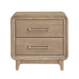 Wilshire Natural Nightstand by Homelegance at Eve Furniture