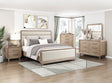 Wilshire Natural Upholstered Bedroom Set by Homelegance at Eve Furniture