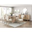 Wilshire Natural/Beige Dining Set by Homelegance at Eve Furniture