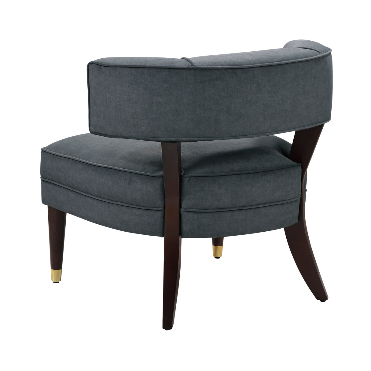 Wilson Dark Gray Accent Chair by Homelegance at Eve Furniture