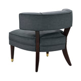 Wilson Dark Gray Accent Chair by Homelegance at Eve Furniture