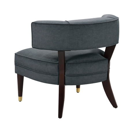 Wilson Dark Gray Accent Chair by Homelegance at Eve Furniture
