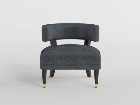 Wilson Dark Gray Accent Chair by Homelegance at Eve Furniture
