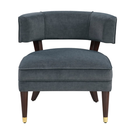 Wilson Dark Gray Accent Chair by Homelegance at Eve Furniture