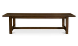 Wilson Dining Table Large Warm Brown by Moe's Home at Eve Furniture