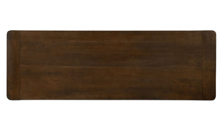 Wilson Dining Table Large Warm Brown by Moe's Home at Eve Furniture