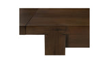 Wilson Dining Table Large Warm Brown by Moe's Home at Eve Furniture